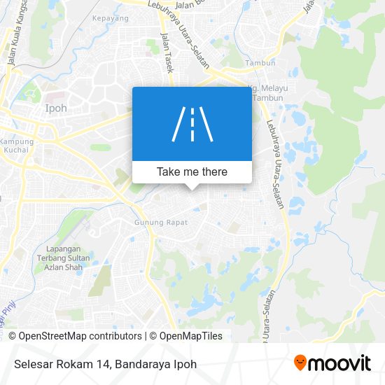 Peta Selesar Rokam 14