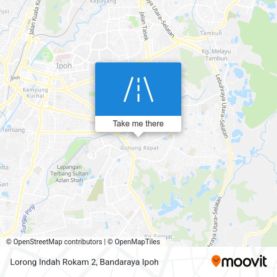 Peta Lorong Indah Rokam 2