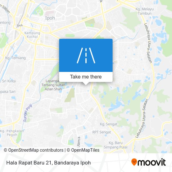 Peta Hala Rapat Baru 21