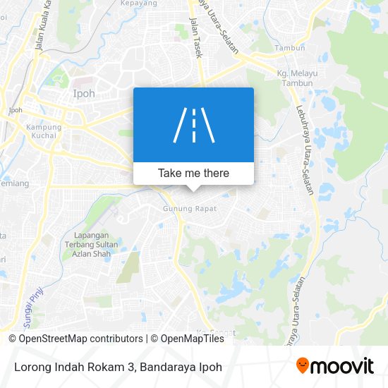Lorong Indah Rokam 3 map