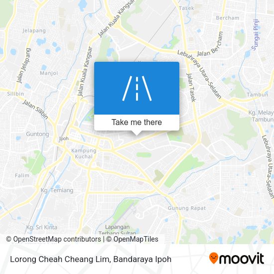 Lorong Cheah Cheang Lim map