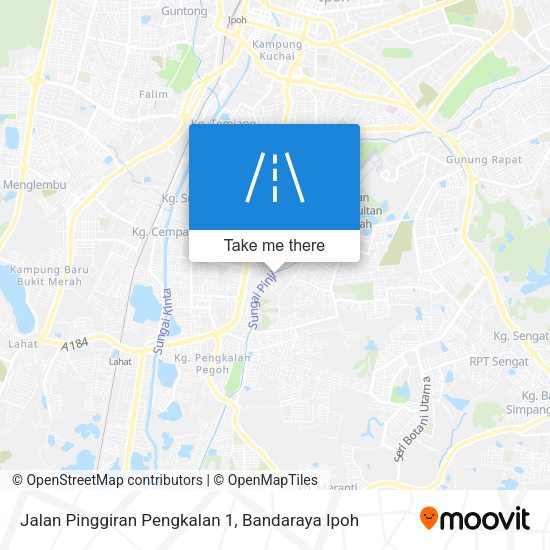 Peta Jalan Pinggiran Pengkalan 1