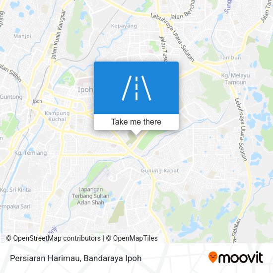 Peta Persiaran Harimau