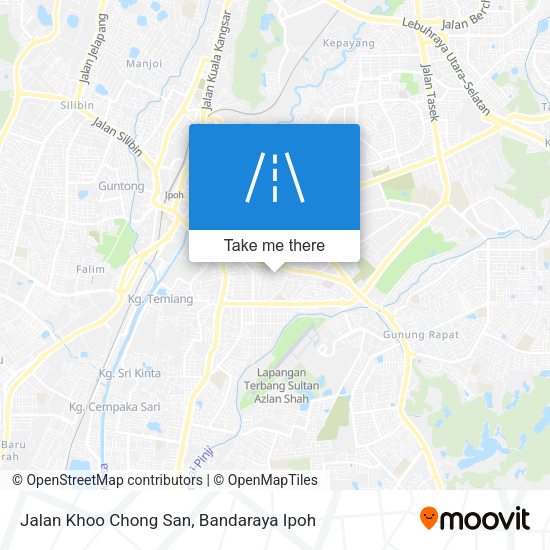 Jalan Khoo Chong San map
