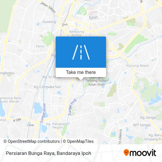 Peta Persiaran Bunga Raya