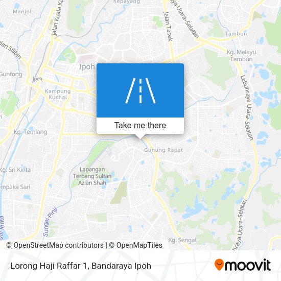 Lorong Haji Raffar 1 map
