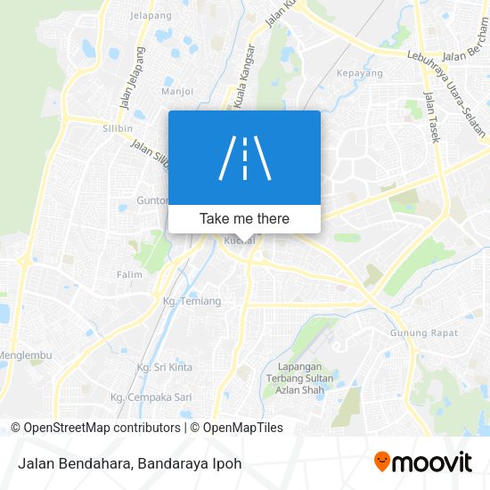 Peta Jalan Bendahara