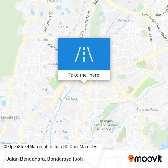 Jalan Bendahara map