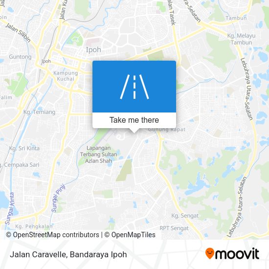 Peta Jalan Caravelle