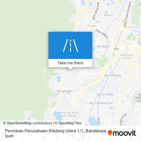 Peta Persiaran Perusahaan Kledang Utara 1 / 1