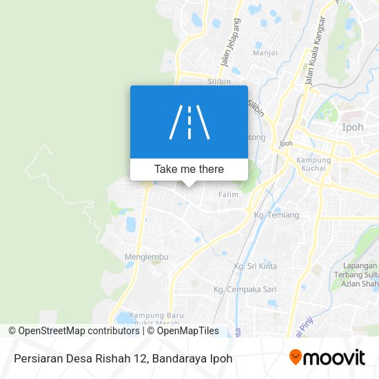 Persiaran Desa Rishah 12 map