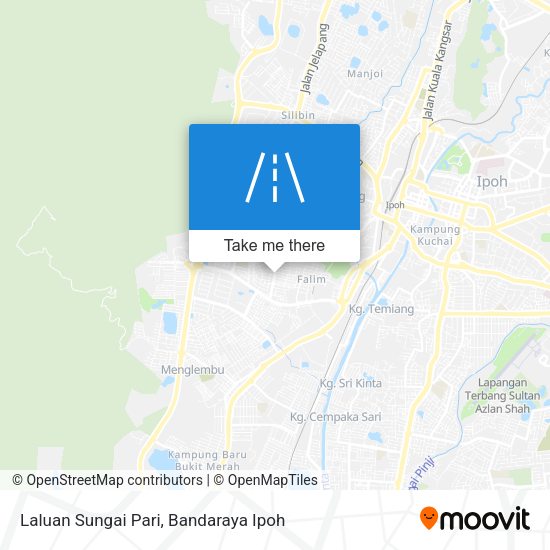 Peta Laluan Sungai Pari