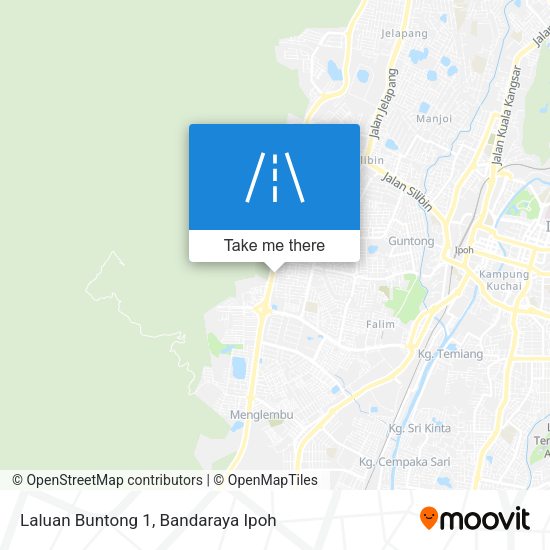 Laluan Buntong 1 map