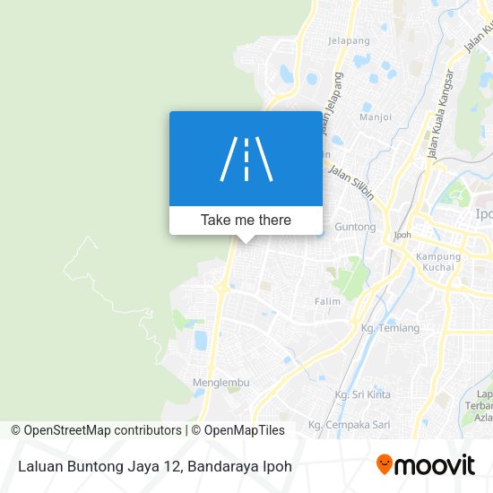 Peta Laluan Buntong Jaya 12