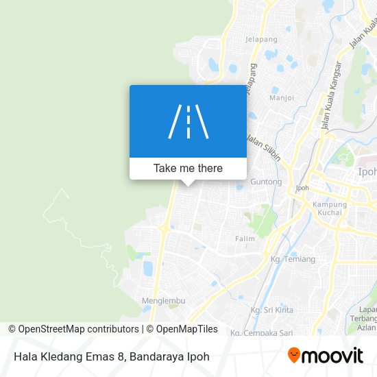 Peta Hala Kledang Emas 8