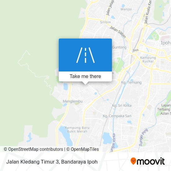 Peta Jalan Kledang Timur 3