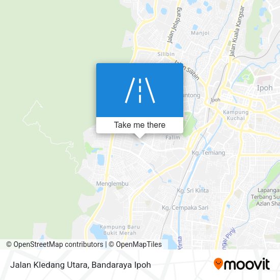 Peta Jalan Kledang Utara