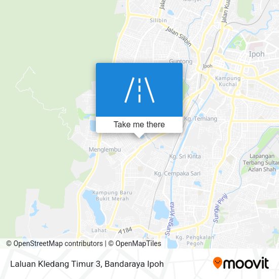Laluan Kledang Timur 3 map