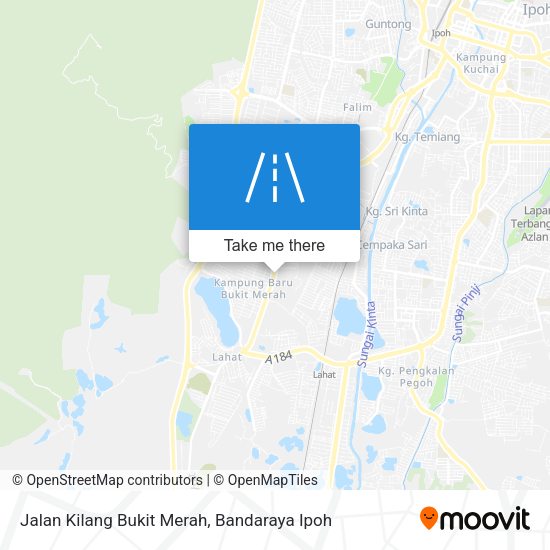 Peta Jalan Kilang Bukit Merah