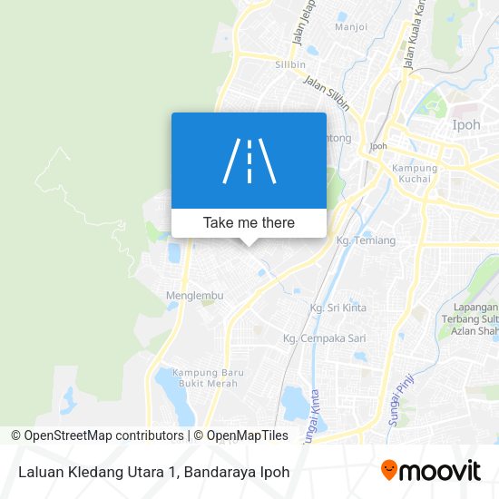 Laluan Kledang Utara 1 map