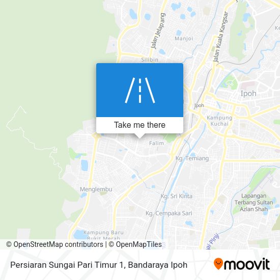 Persiaran Sungai Pari Timur 1 map