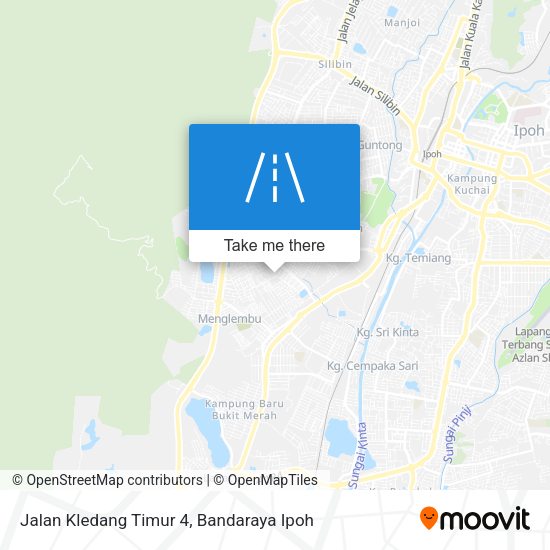 Peta Jalan Kledang Timur 4
