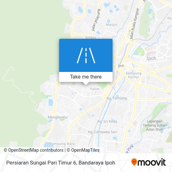 Persiaran Sungai Pari Timur 6 map