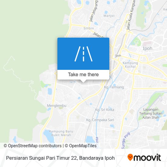 Persiaran Sungai Pari Timur 22 map