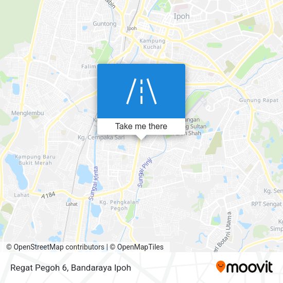 Regat Pegoh 6 map