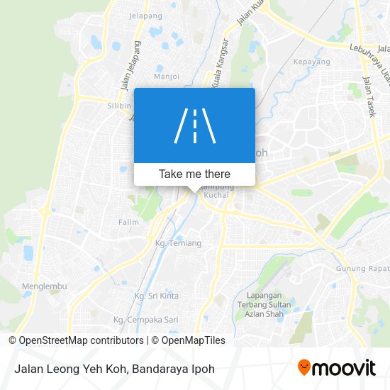 Jalan Leong Yeh Koh map