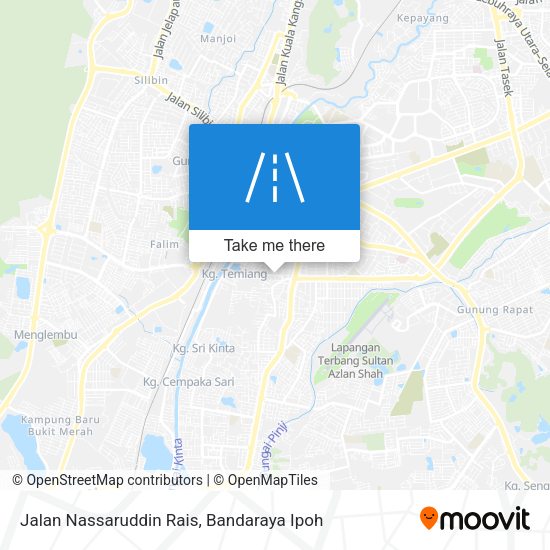 Peta Jalan Nassaruddin Rais