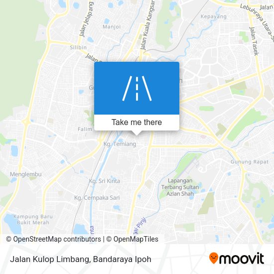 Jalan Kulop Limbang map