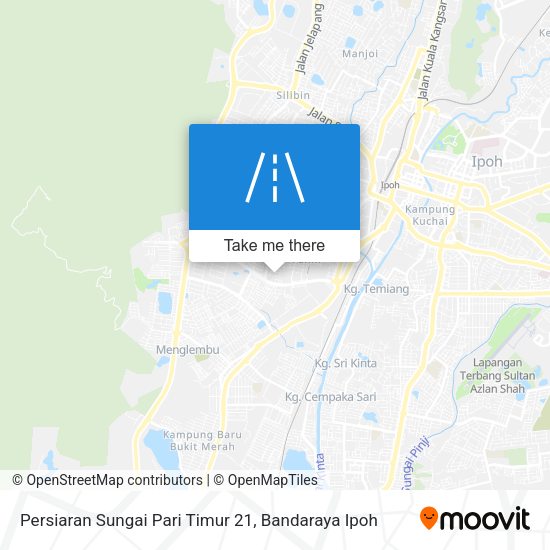 Peta Persiaran Sungai Pari Timur 21