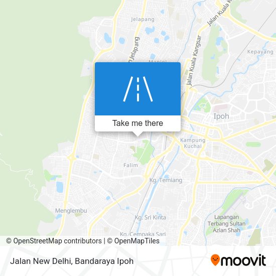 Peta Jalan New Delhi