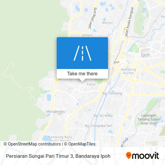 Peta Persiaran Sungai Pari Timur 3