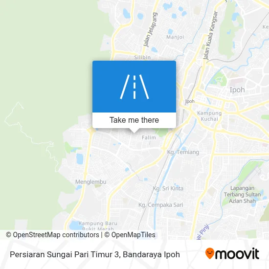 Peta Persiaran Sungai Pari Timur 3