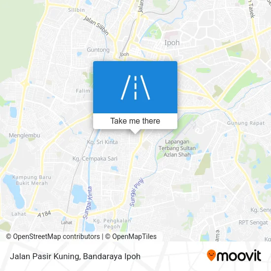 Jalan Pasir Kuning map