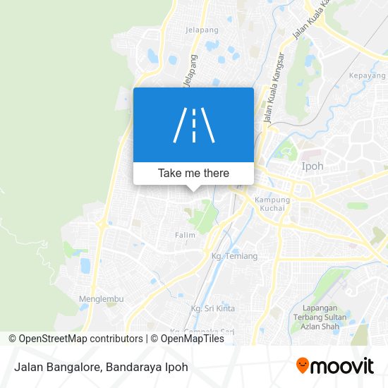 Jalan Bangalore map