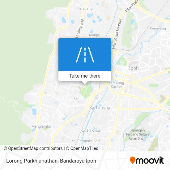 Lorong Parkhianathan map