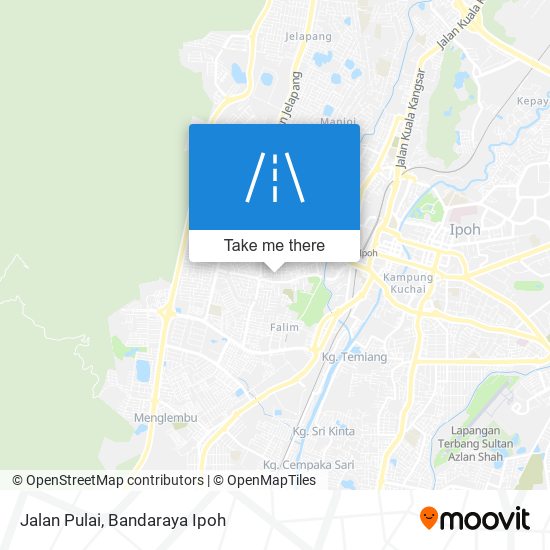 Jalan Pulai map