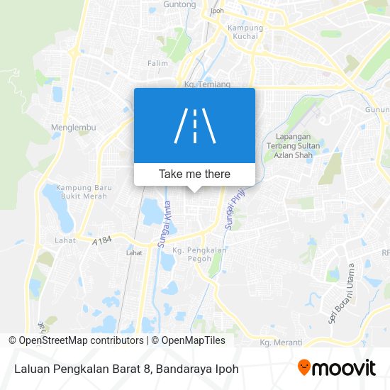 Peta Laluan Pengkalan Barat 8