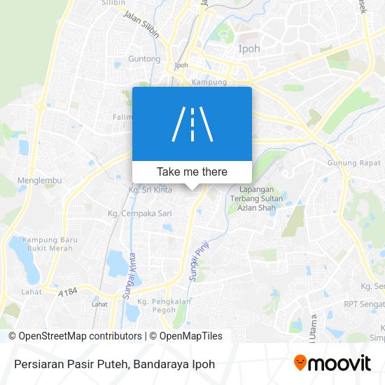 Peta Persiaran Pasir Puteh