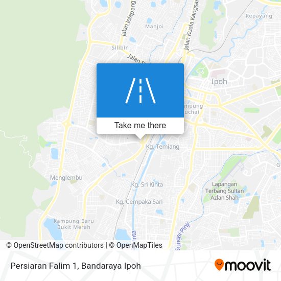 Persiaran Falim 1 map