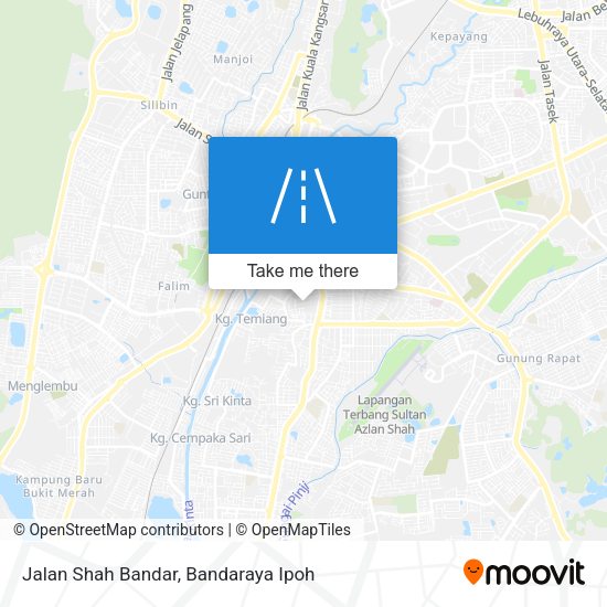 Peta Jalan Shah Bandar