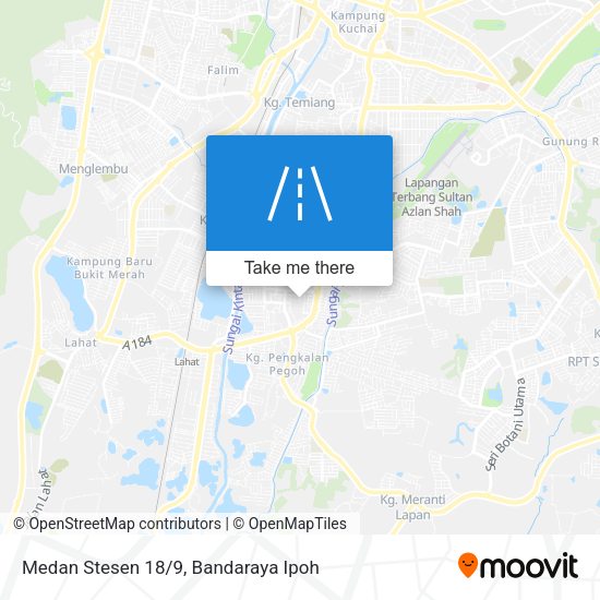 Medan Stesen 18/9 map