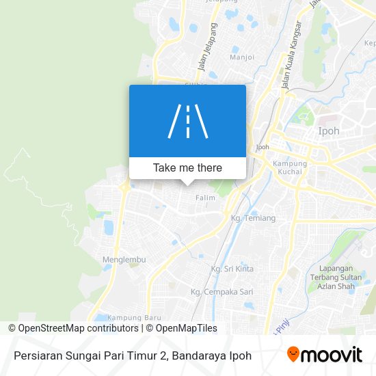 Persiaran Sungai Pari Timur 2 map