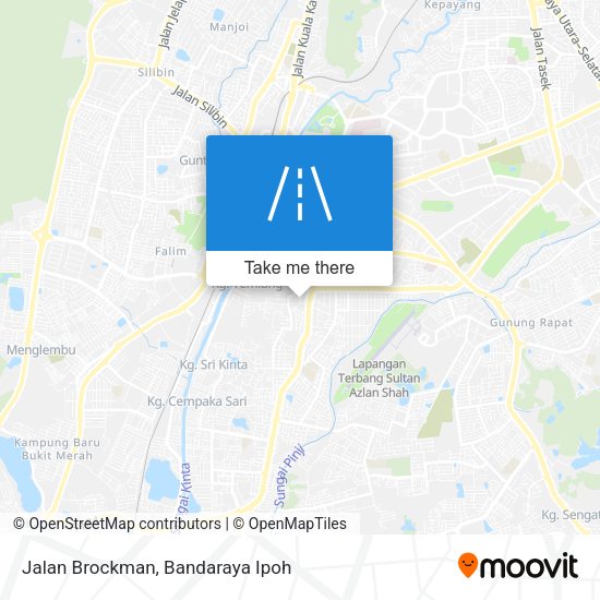Jalan Brockman map