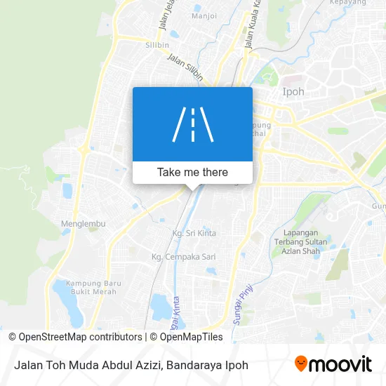 Jalan Toh Muda Abdul Azizi map
