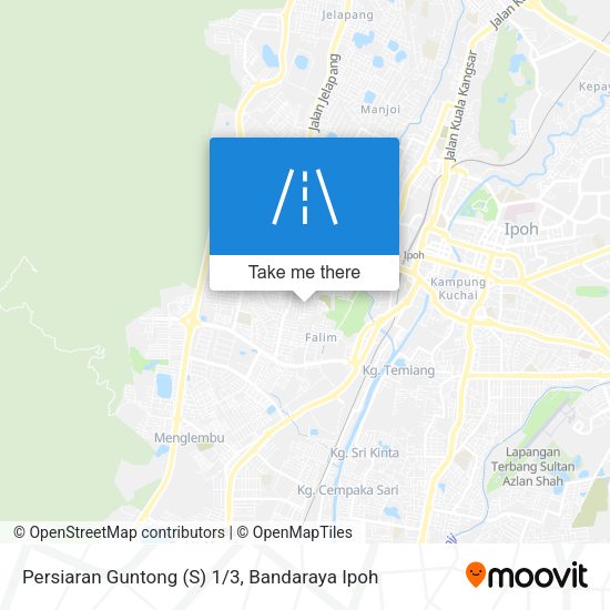 Persiaran Guntong (S) 1/3 map
