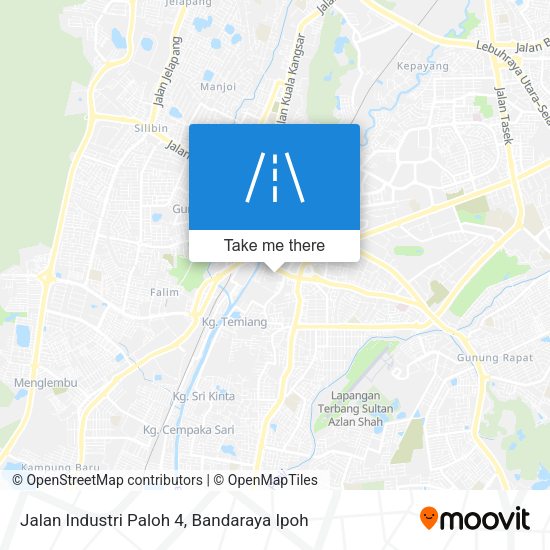 Jalan Industri Paloh 4 map